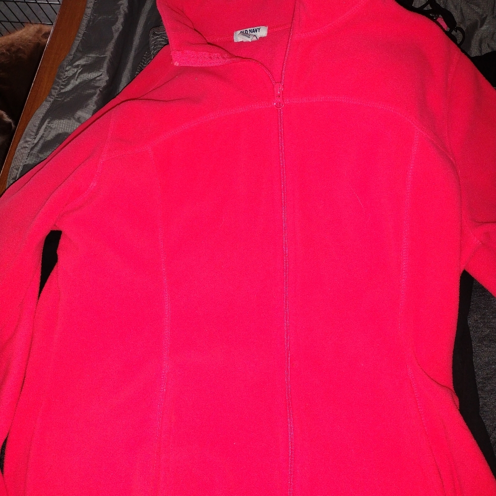 XL Neon Old navy zip up jacket